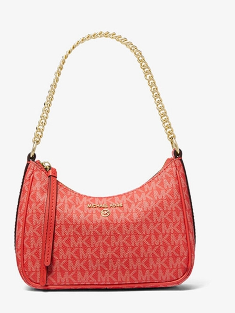 Jet Set Charm small logo shoulder bag